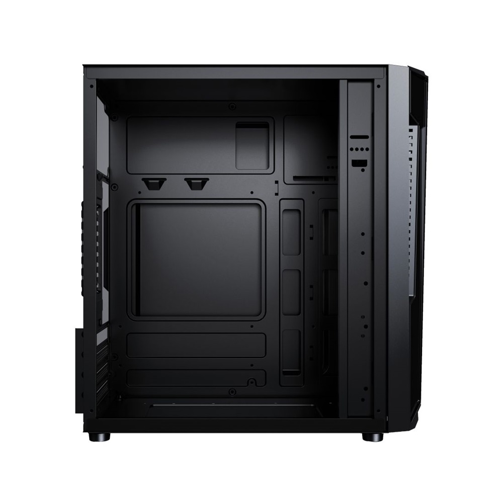 Spirit of Gamer Deathmatch 3 RGB ablakos táp nélküli fekete mATX ház