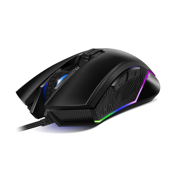 Spirit of Gamer ELITE-M20 4000DPI fekete vezetékes gamer egér