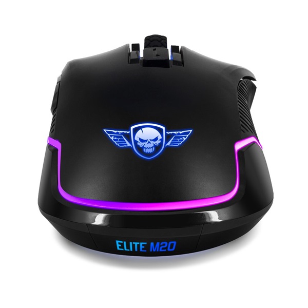 Spirit of Gamer ELITE-M20 4000DPI fekete vezetékes gamer egér