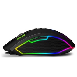 Spirit of Gamer ELITE-M40 RGB 4000DPI fekete gamer egér