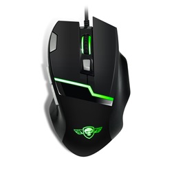 Spirit of Gamer Elite-M10 USB 4000DPI fekete gamer egér + egérapad