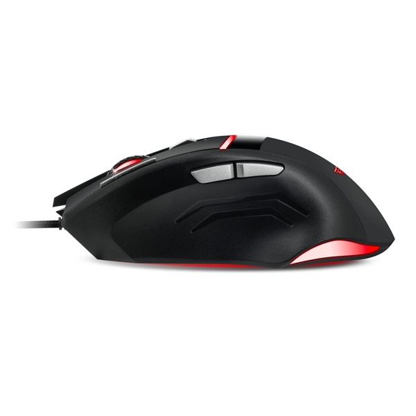 Spirit of Gamer Elite-M10 USB 4000DPI fekete gamer egér + egérapad