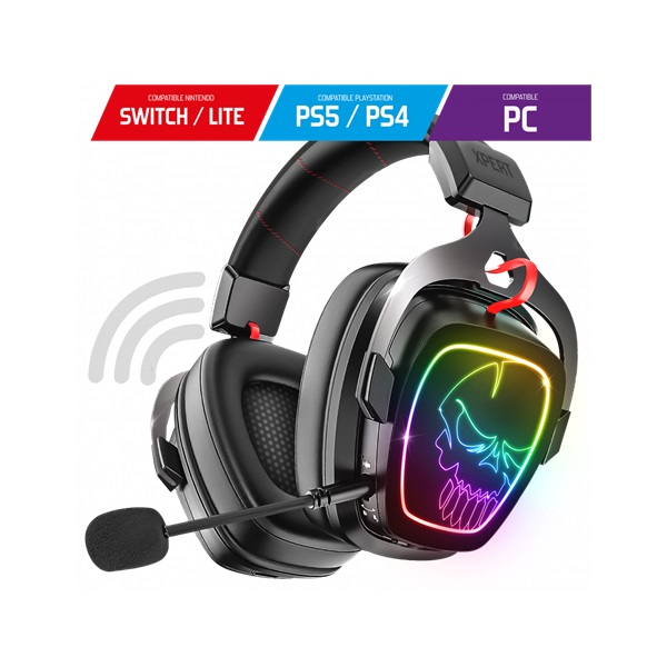 Spirit of Gamer MIC-XH1500 7.1 vezeték nélküli fekete gamer headset