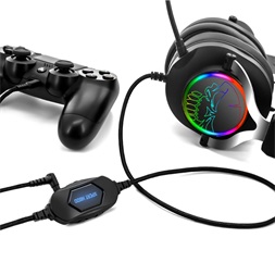 Spirit of Gamer MIC-XH600 7.1 fekete gamer headset