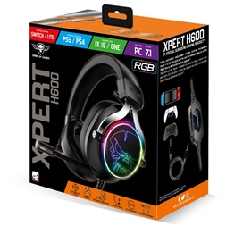 Spirit of Gamer MIC-XH600 7.1 fekete gamer headset