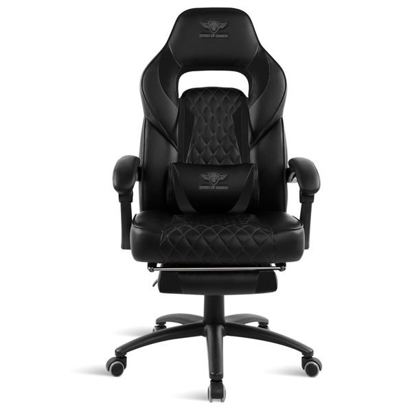 Spirit of Gamer MUSTANG fekete gamer szék