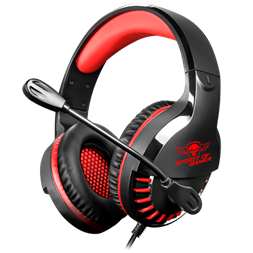 Spirit of Gamer PRO-H3 Red MultiPlatform piros-fekete gamer headset