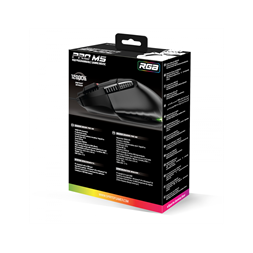 Spirit of Gamer PRO-M5 RGB fekete vezetékes gamer egér
