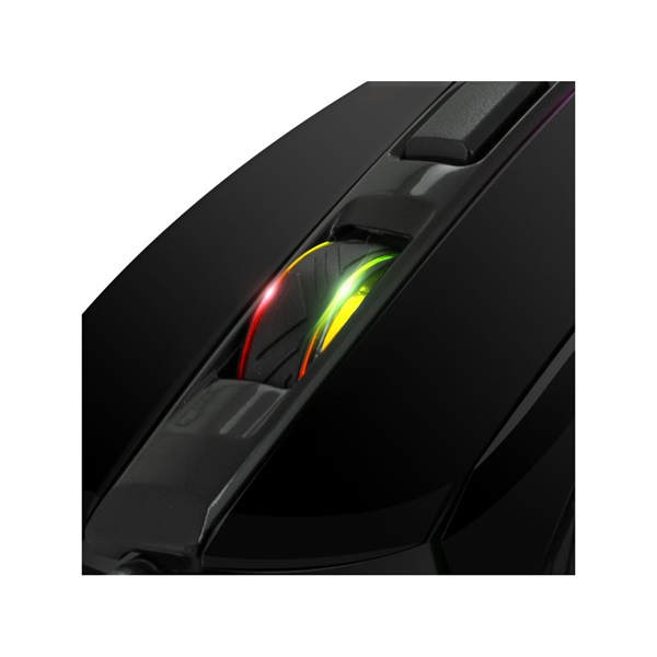 Spirit of Gamer PRO-M7 RGB 4800DPI fekete gamer egér