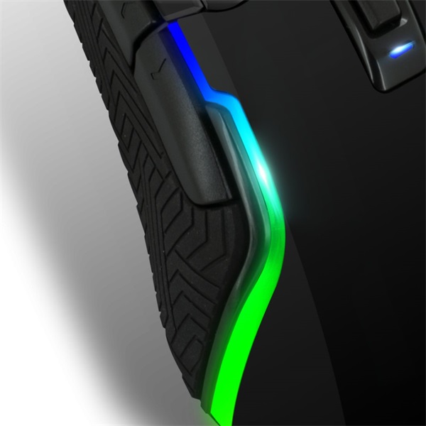 Spirit of Gamer PRO-M7 RGB 4800DPI fekete gamer egér