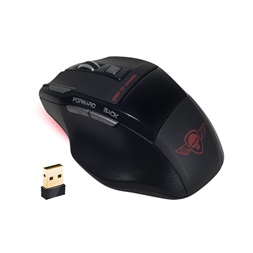 Spirit of Gamer PRO-M9 2000DPI vezeték nélküli fekete gamer egér
