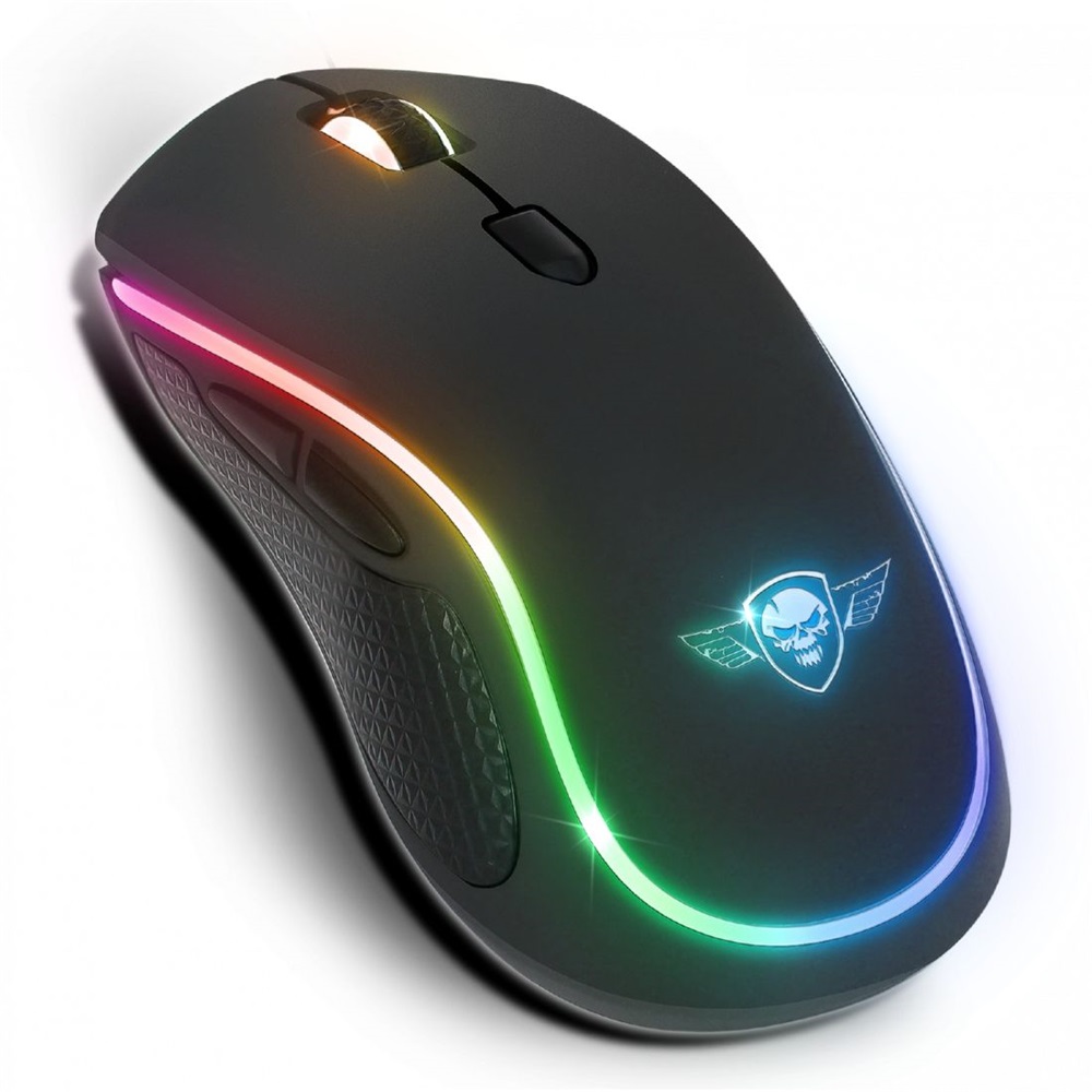 Spirit of Gamer PRO-M9 4200DPI fekete vezeték nélküli gamer egér