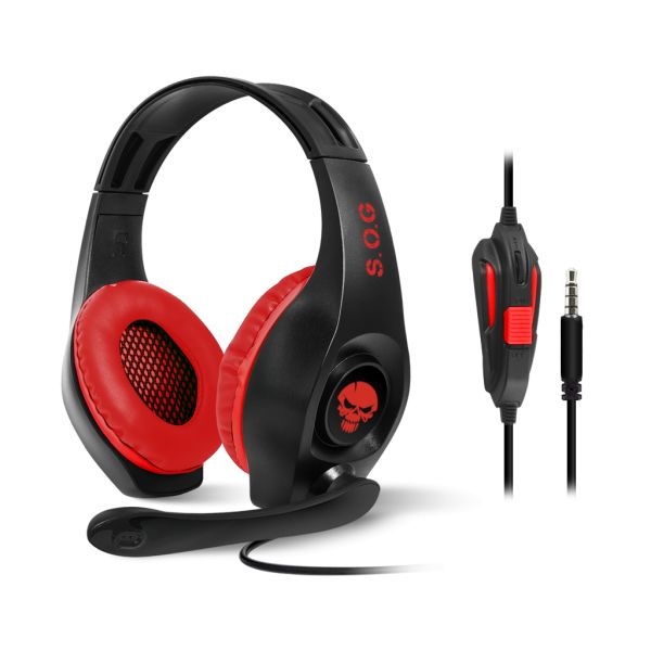 Spirit of Gamer PRO-NH5 Red Nintendo Switch fekte-piros gamer headset