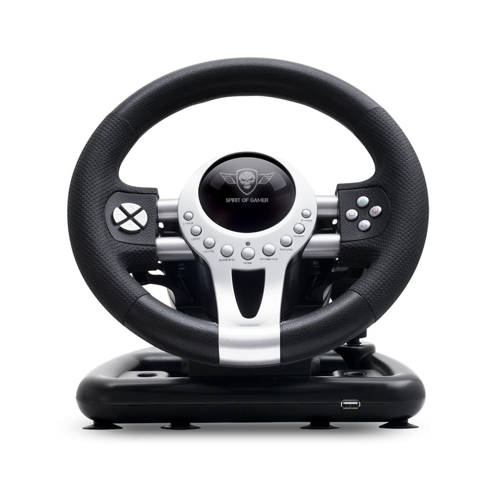 Spirit of Gamer RACE WHEEL PRO 2 PC/PS3/PS4/XBOX One fekete kormány