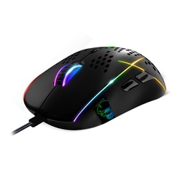 Spirit of Gamer S-XM100 RGB 12400DPI fekete gamer egér