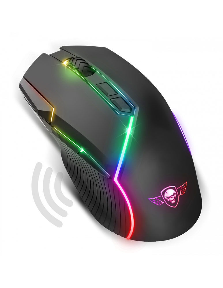 Spirit of Gamer XPERT-M200 vezeték nélküli fekete gamer egér
