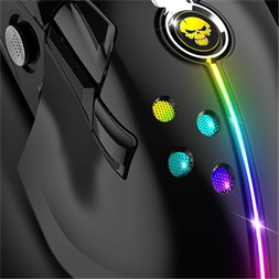 Spirit of Gamer XPERT-M600 12000DPI fekete vezeték nélküli gamer egér