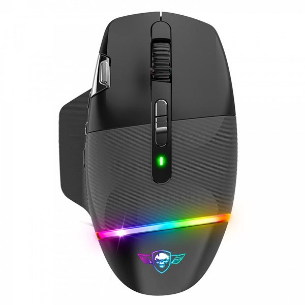 Spirit of Gamer XPERT-M800 10 000DPI vezeték nélküli fekete gamer egér