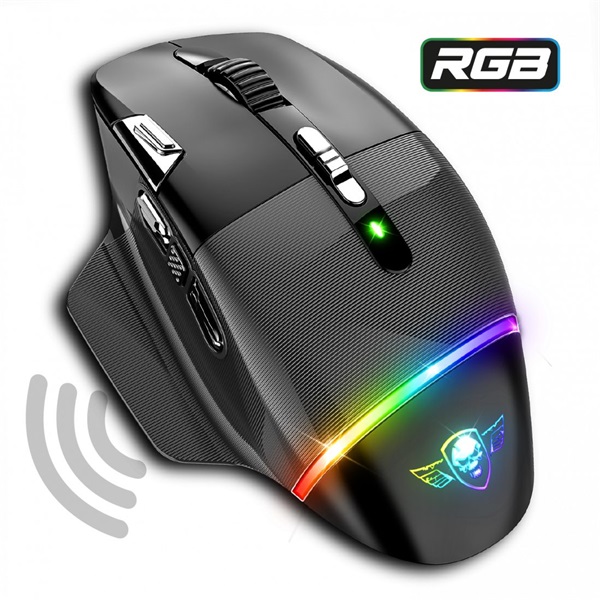 Spirit of Gamer XPERT-M800 10 000DPI vezeték nélküli fekete gamer egér