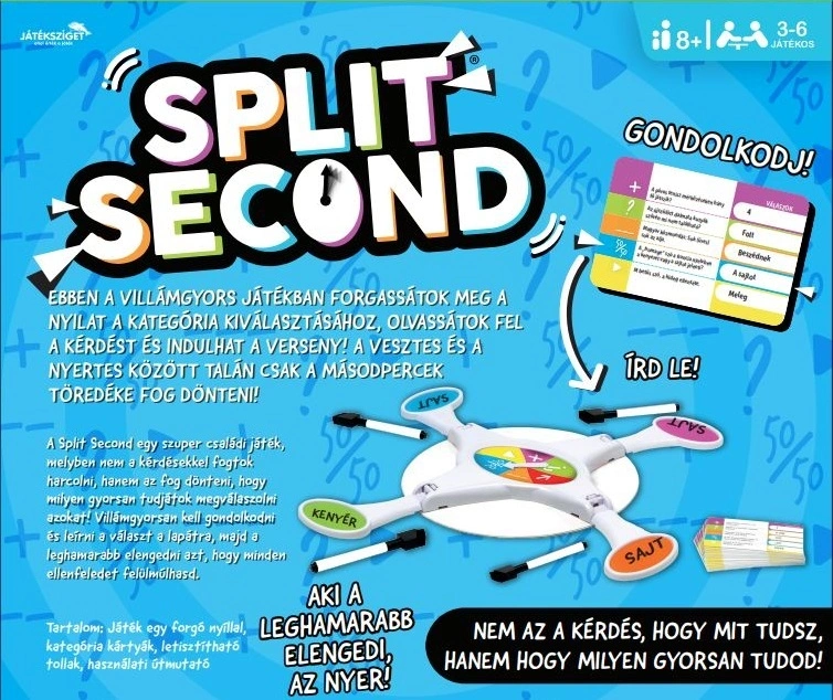 Split Second a villámgyors válaszok játéka