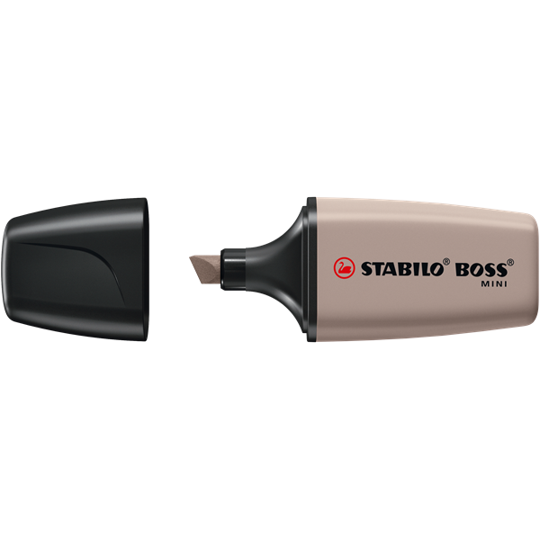 Stabilo BOSS MINI NatureVibes melegszürke szövegkiemelő