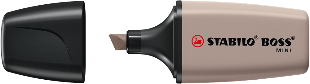 Stabilo BOSS MINI NatureVibes melegszürke szövegkiemelő