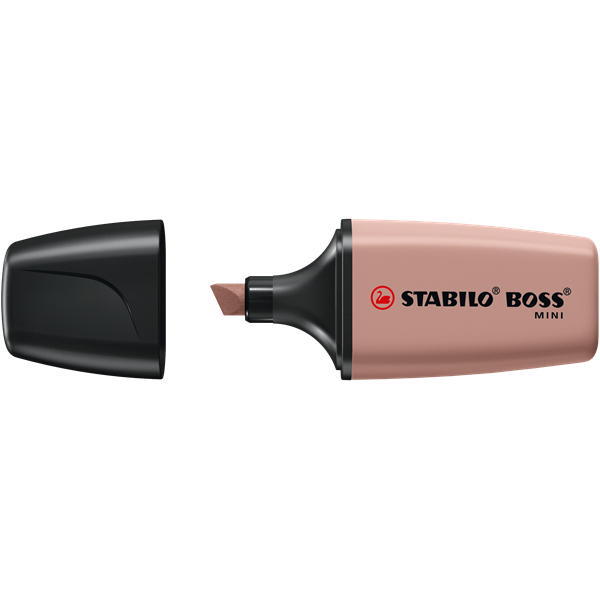 Stabilo BOSS MINI NatureVibes sötétbarna szövegkiemelő