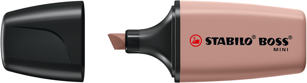 Stabilo BOSS MINI NatureVibes sötétbarna szövegkiemelő