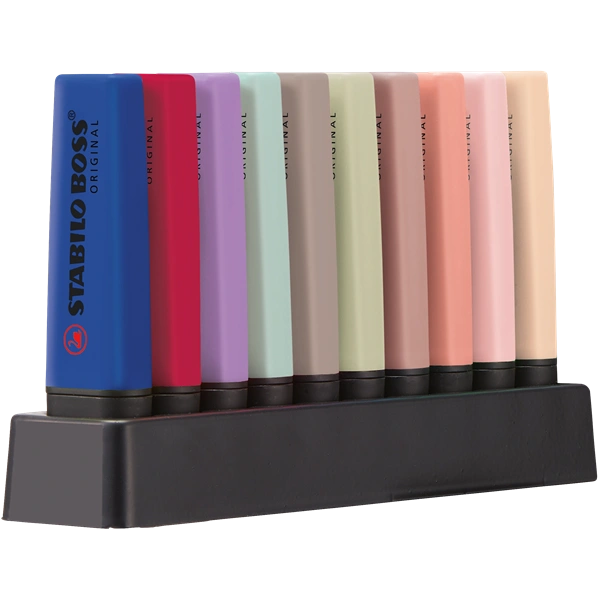 Stabilo BOSS ORIGINAL NatureCOLORS Wildflowers Edition 10 db-os szövegkiemelő készlet