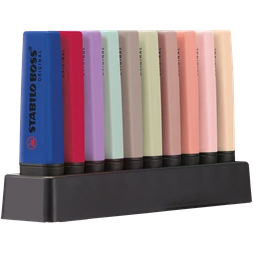 Stabilo BOSS ORIGINAL NatureCOLORS Wildflowers Edition 10 db-os szövegkiemelő készlet