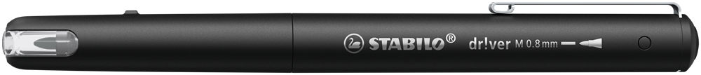 Stabilo Driver 1089 medium fekete prémium rostirón