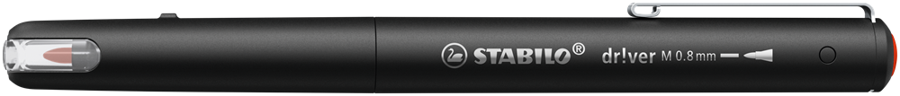 Stabilo Driver 1089 medium piros prémium rostirón