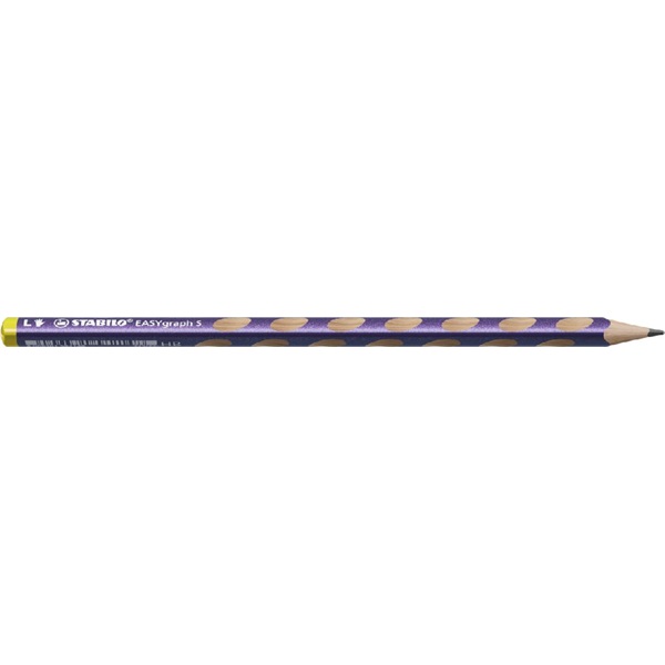 Stabilo EASYgraph S Metallic Edition HB balkezes metál lila grafitceruza