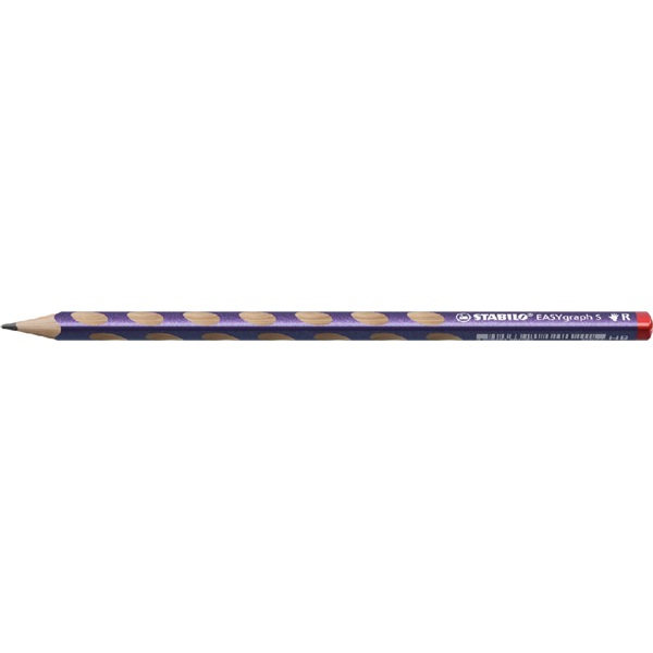 Stabilo EASYgraph S Metallic Edition HB jobbkezes metál lila grafitceruza