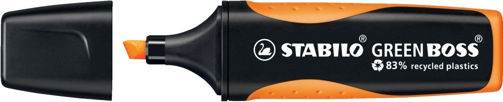 Stabilo Green Boss narancs szövegkiemelő