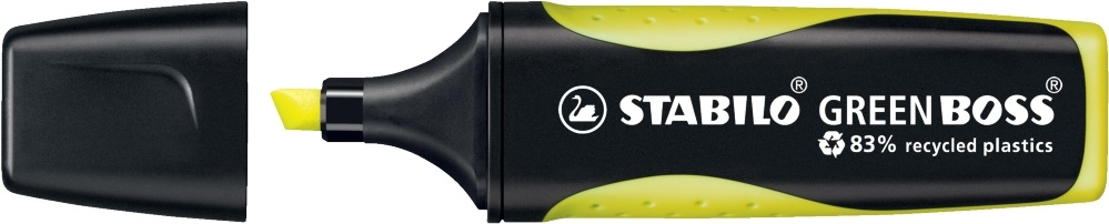 Stabilo Green Boss sárga szövegkiemelő