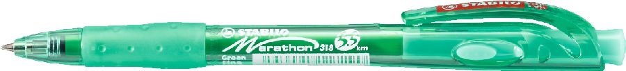Stabilo Marathon 318 10db/csomag zöld golyóstoll