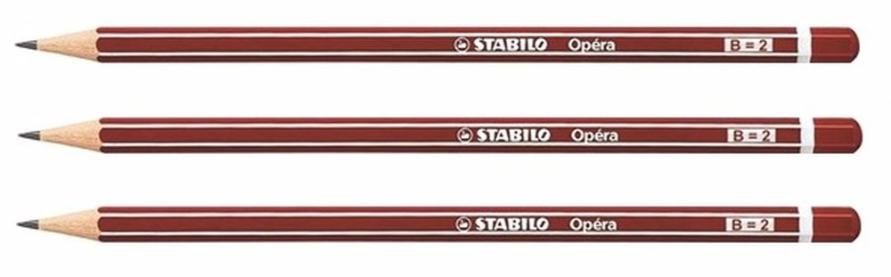 Stabilo Opera B 3db-os grafitceruza
