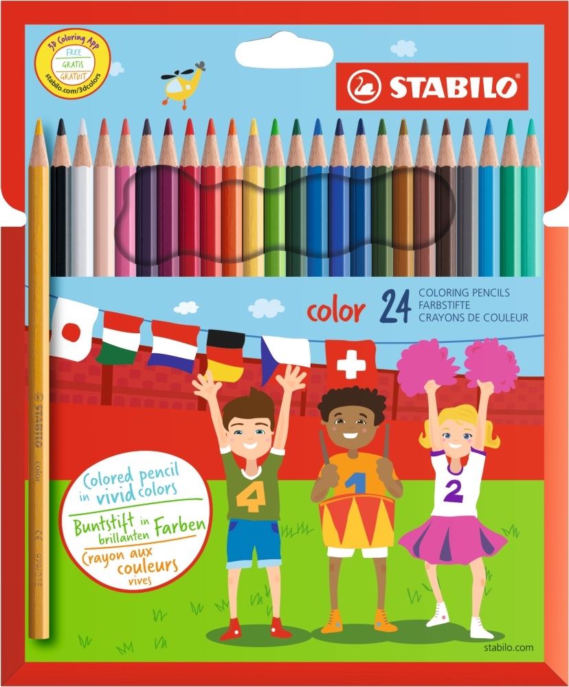 Stabilo Paul 24db-os színes ceruza készlet