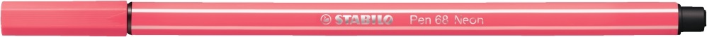 Stabilo Pen 68/040 fluor piros rostirón