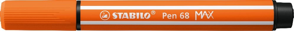 Stabilo Pen 68 MAX vágott hegyű sötét narancs prémium rostirón
