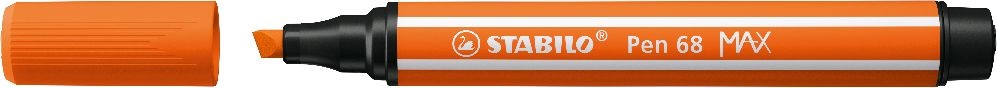 Stabilo Pen 68 MAX vágott hegyű sötét narancs prémium rostirón