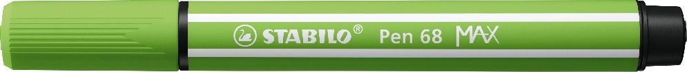 Stabilo Pen 68 MAX vágott hegyű világos zöld prémium rostirón