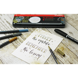 Stabilo Pen 68 Metallic fémdobozos 6 db-os rostirón készlet