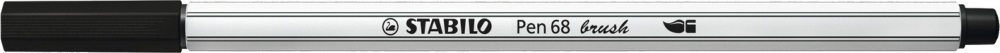 Stabilo Pen 68 brush fekete ecsetfilc