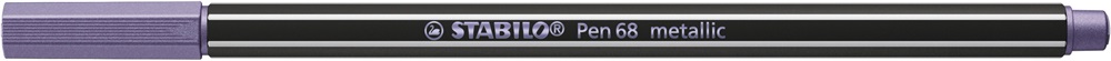 Stabilo Pen 68 metallic metál lila filctoll
