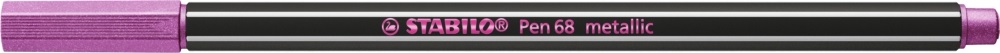 Stabilo Pen 68 metallic metál rózsaszín filctoll
