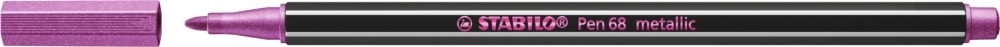 Stabilo Pen 68 metallic metál rózsaszín filctoll