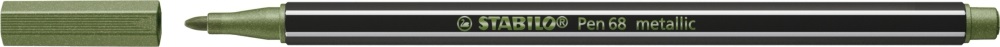 Stabilo Pen 68 metallic metál világoszöld filctoll