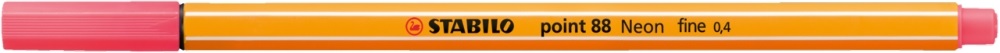 Stabilo Point 88/040 neon piros tűfilc